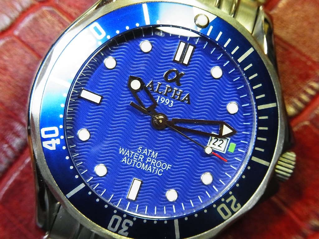 alpha seamaster watch